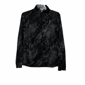 Columbia Sportswear Titanium 1/2 Zip Graffiti Sz L